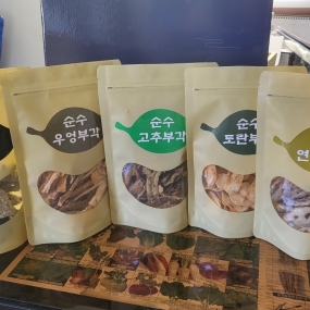 [생기들녘] 순수 부각 50g (토란/우엉/감자)