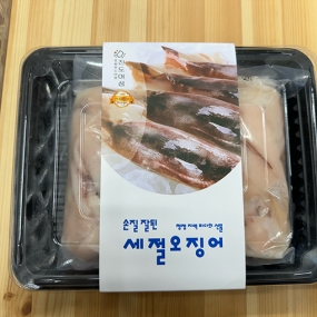 [진도수협] 먹기 좋게 손질한 세절오징어 500g